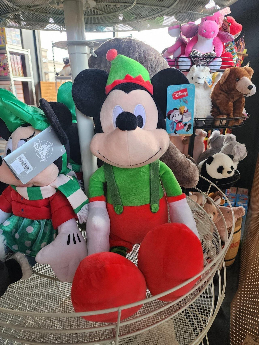 Disney Holiday 19-inch Large Plush, Mickey Mouse, Officially Licensed Kids Toys
