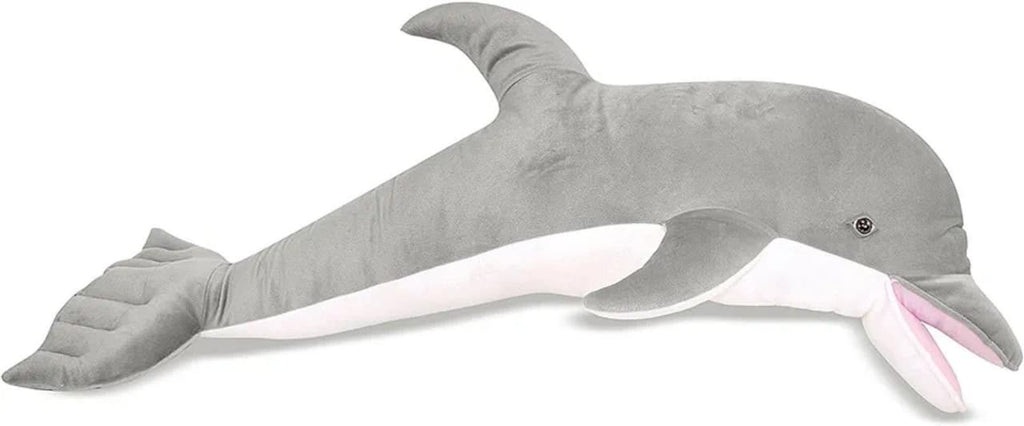 Melissa & Doug Giant Dolphin - Lifelike Stuffed Animal (nearly 4 feet long)