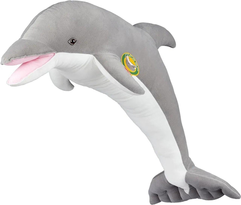Melissa & Doug Giant Dolphin - Lifelike Stuffed Animal (nearly 4 feet long)