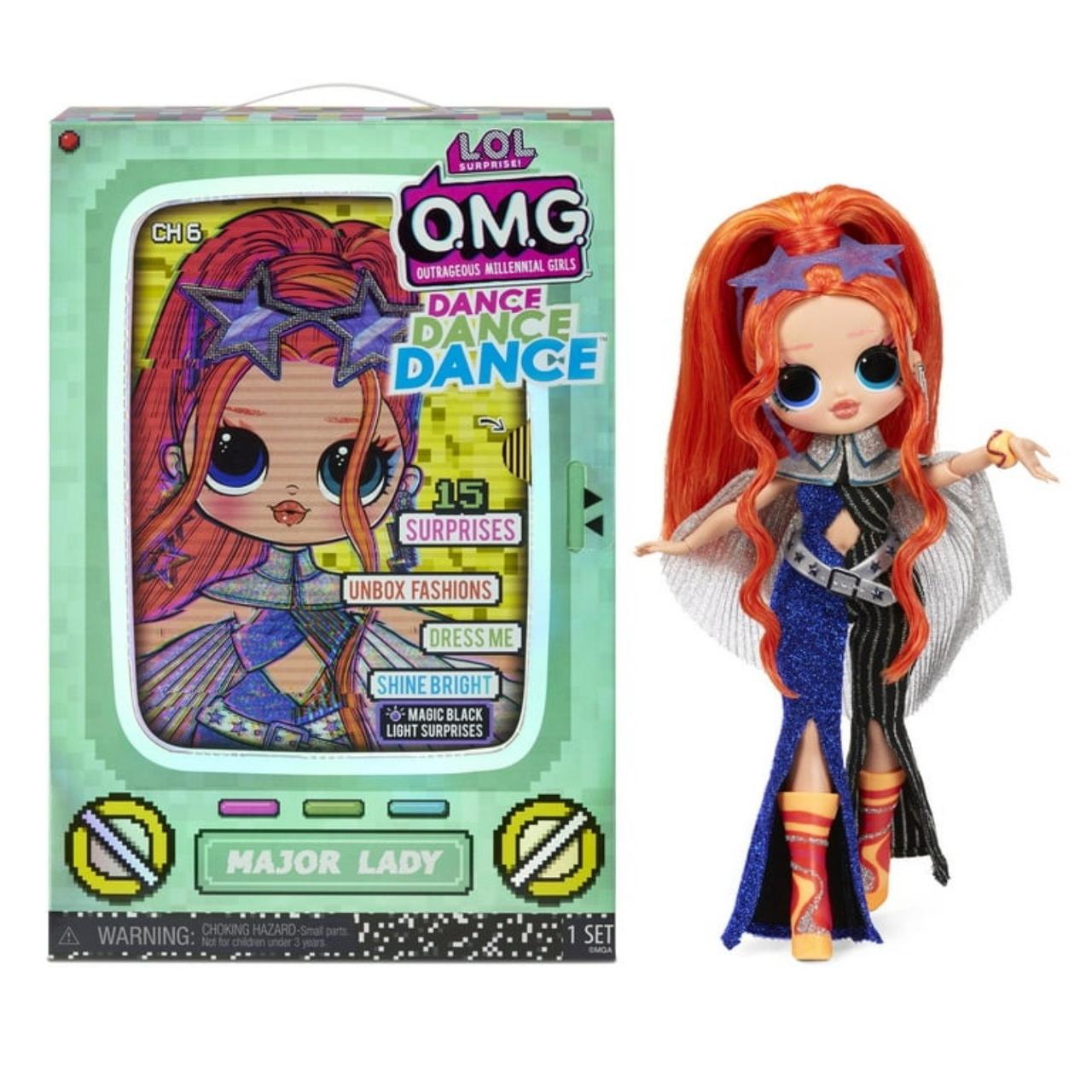 LOL Surprise OMG Dance Dance Dance Major Lady Fashion Doll