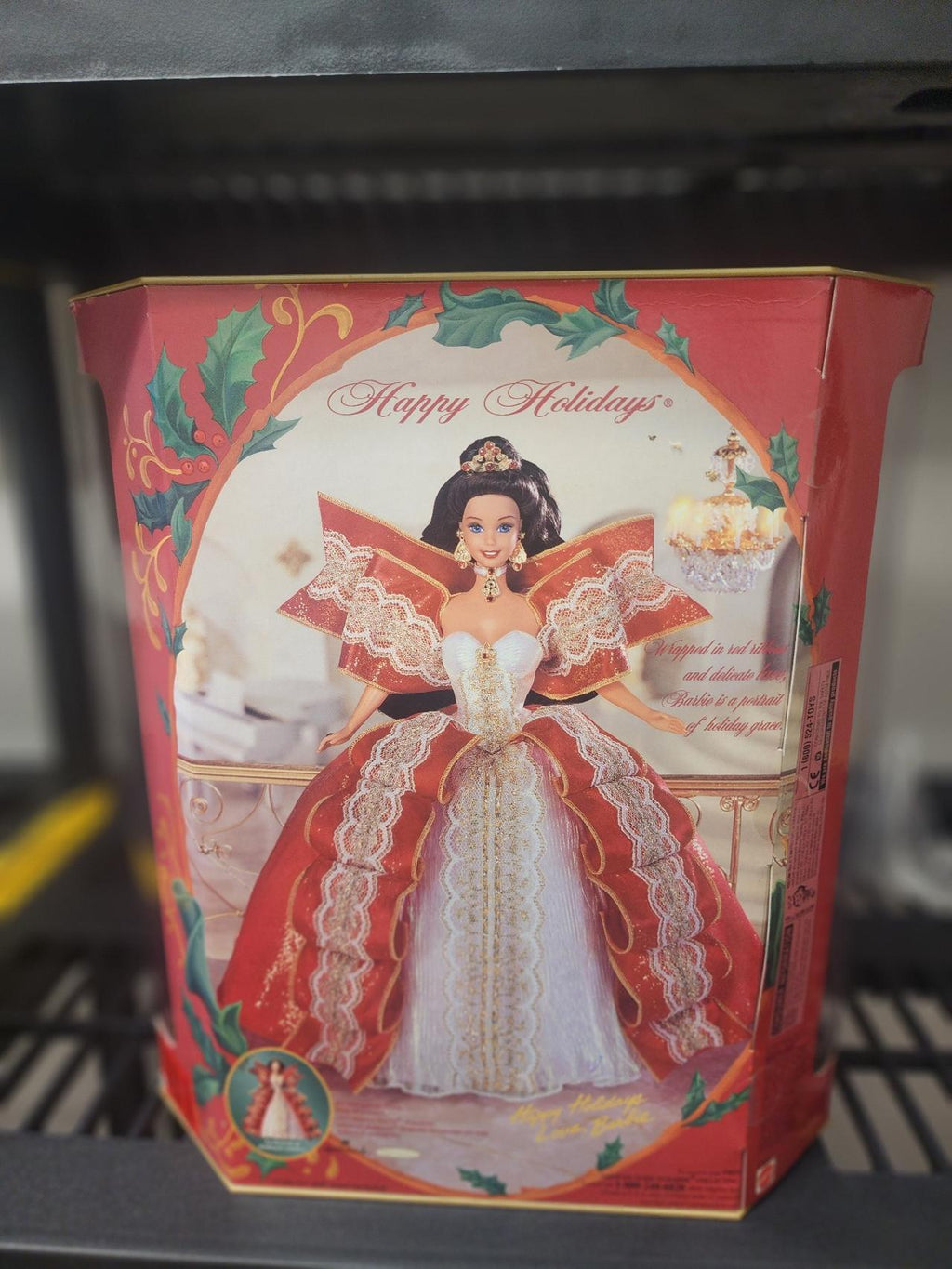 BarbieRARE 1997 Holiday Barbie – Green Eyes Misprint – Special Edition