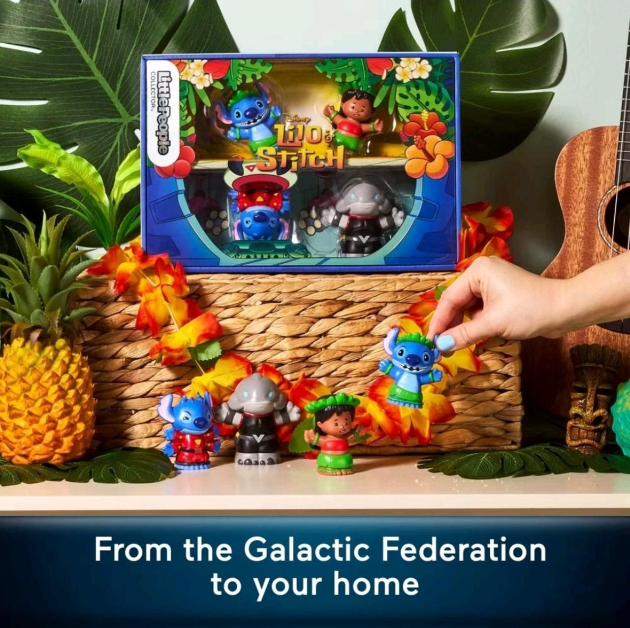 Fisher-Price Little People Collector Disney Stitch and The Cousins