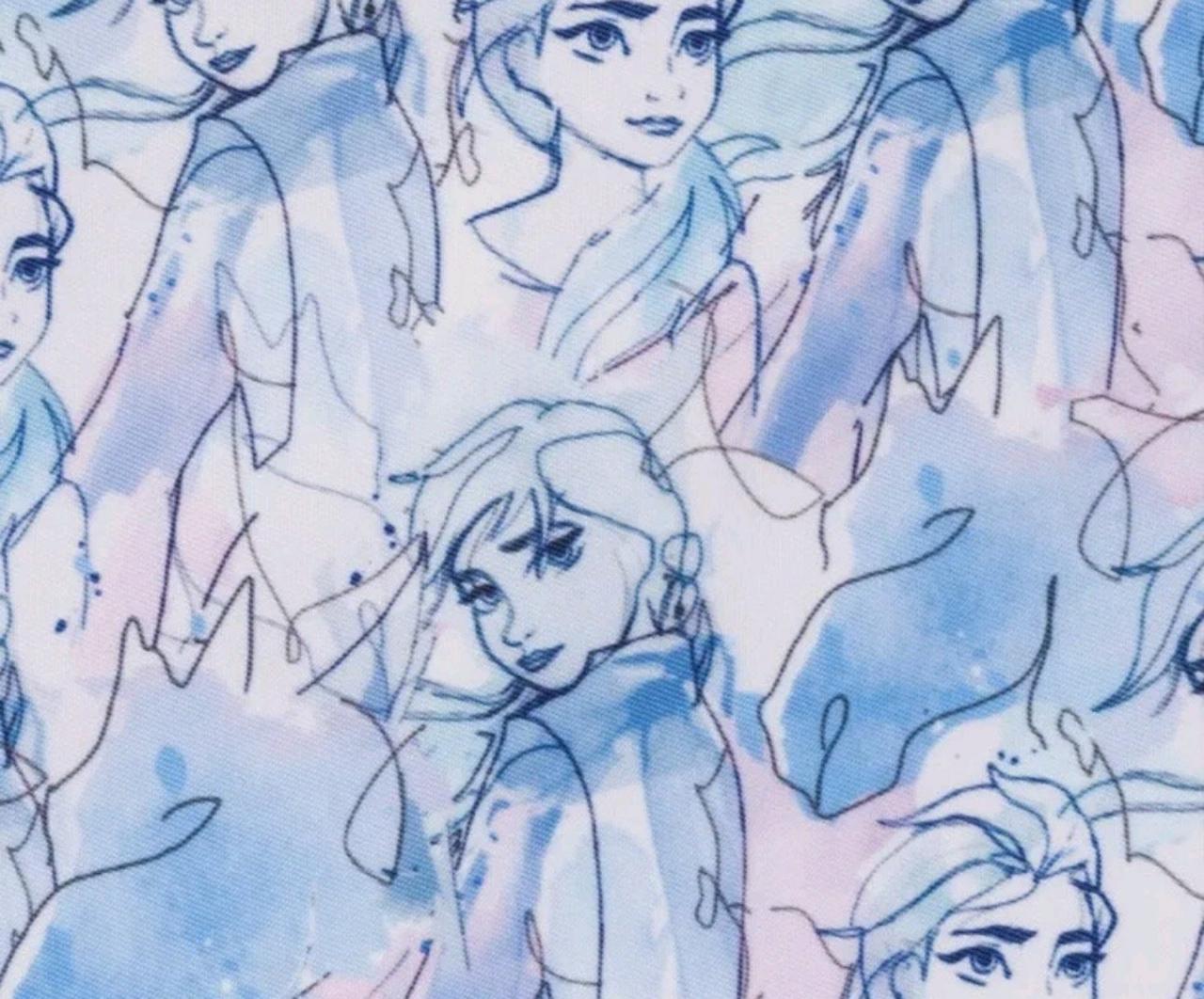 NEW Disney Store Elsa Frozen Fashion Purse Girl’s Silver Chunky Chain Handle