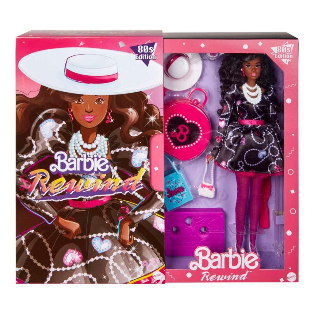 Barbie Rewind '80s Edition Collectible Doll with Sophisticated Dress & Pearly
