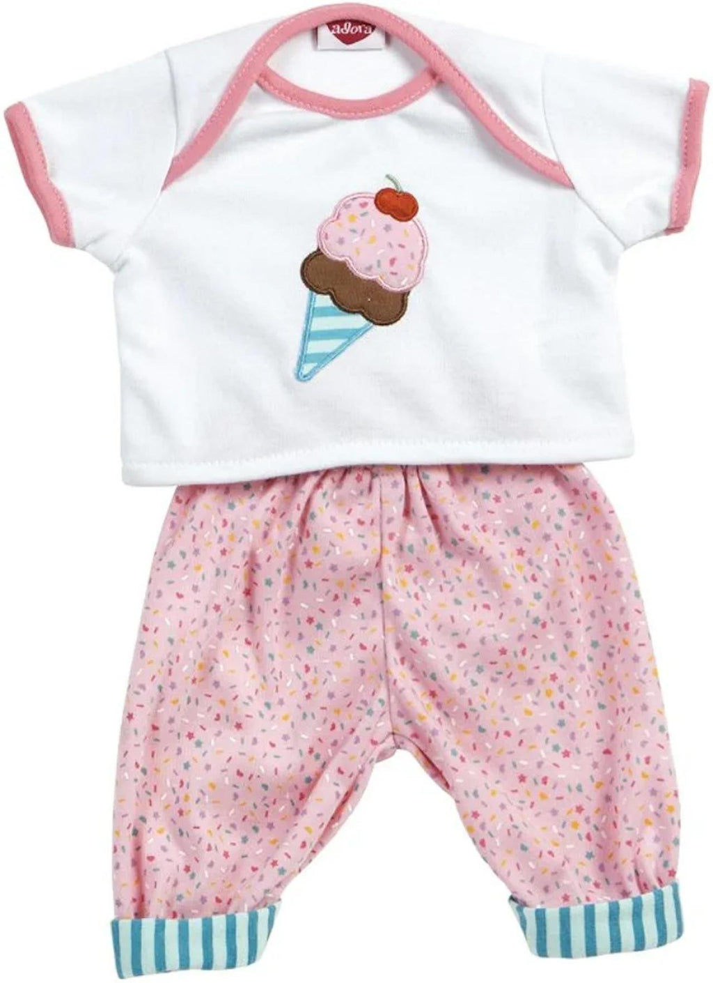 Adora Nursery Time Baby Doll Ice Cream Ensemble Outfit