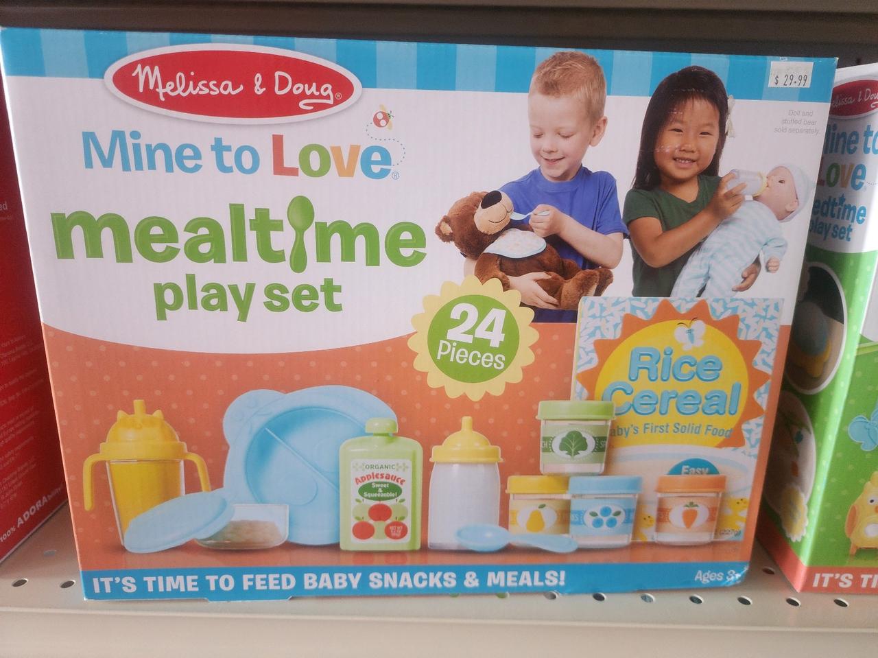 Mine to Love Mealtime Play Set