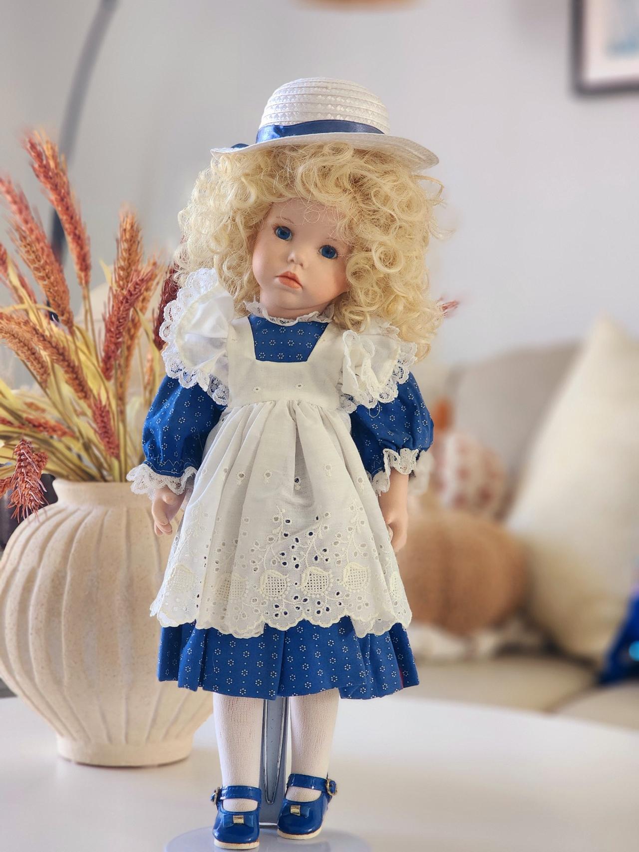 A charming 18-inch porcelain doll!
