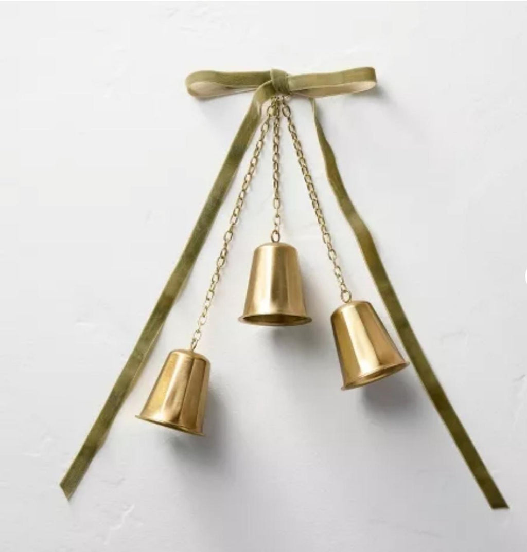 Brass 3 Bell Decorative Swag - Hearth & Hand™ with Magnolia