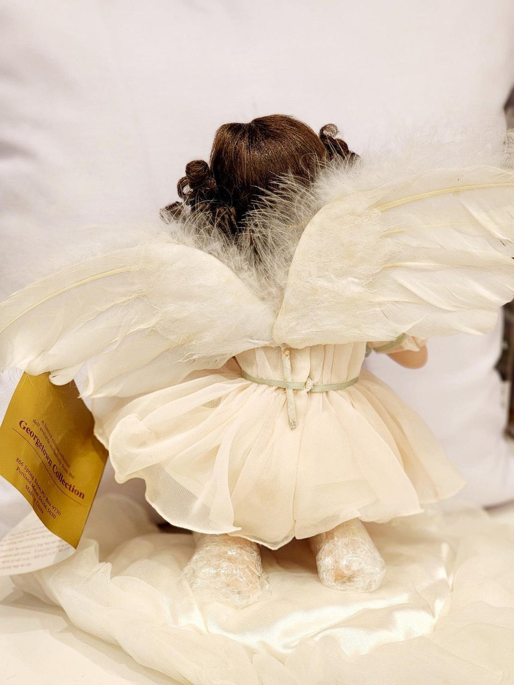 Georgetown Collection Porcelain Doll 9" "Angel Hugs" With Papers