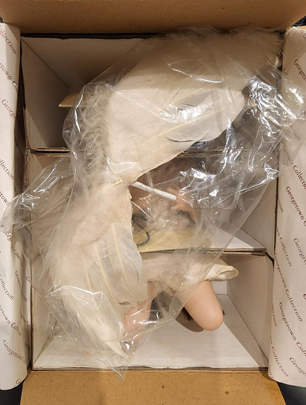 Georgetown Collection Porcelain Doll 9" "Angel Hugs" With Papers