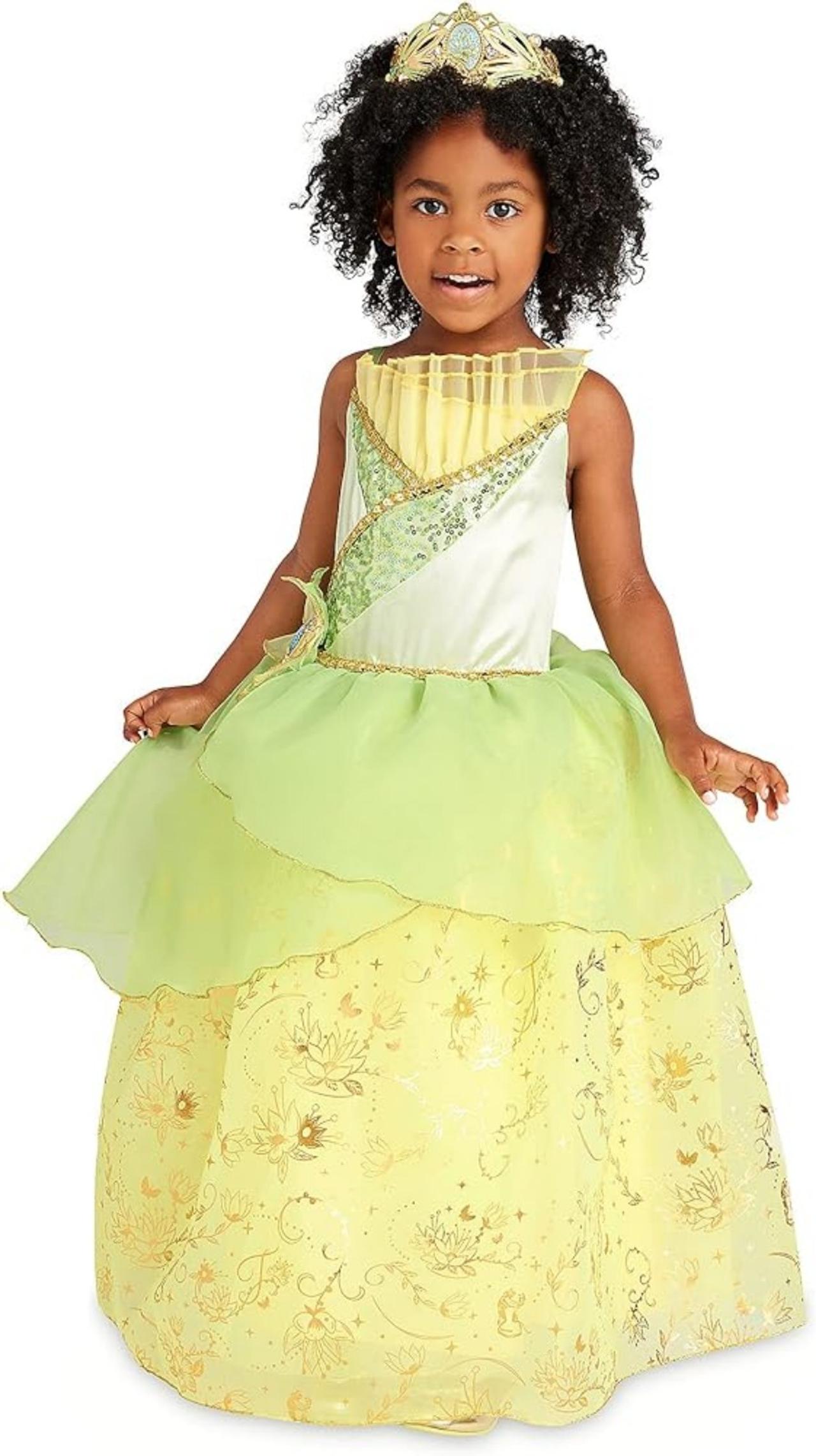 Disney Tiana Costume for Girls – The Princess and the Frog Size 7/8
