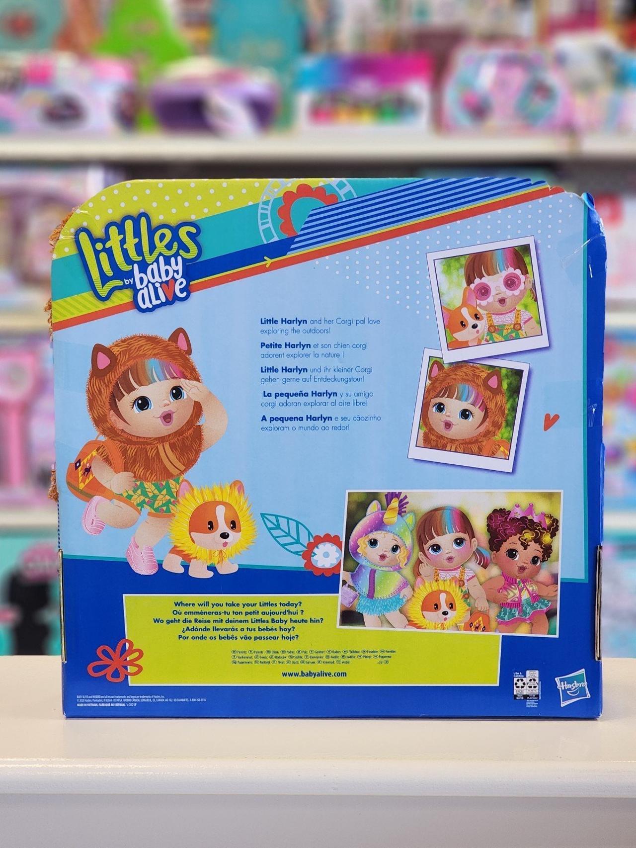 Baby Alive Littles Fantasy Styles Squad Doll, Little Harlyn, Safari Accessories