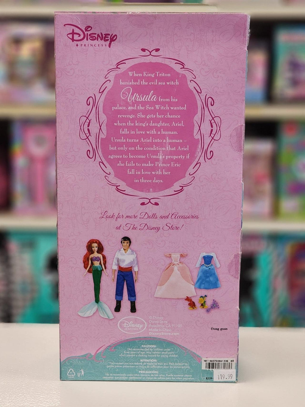 URSULA THE SEA WITCH The Little Mermaid Disney Classic Store Exclusive Doll