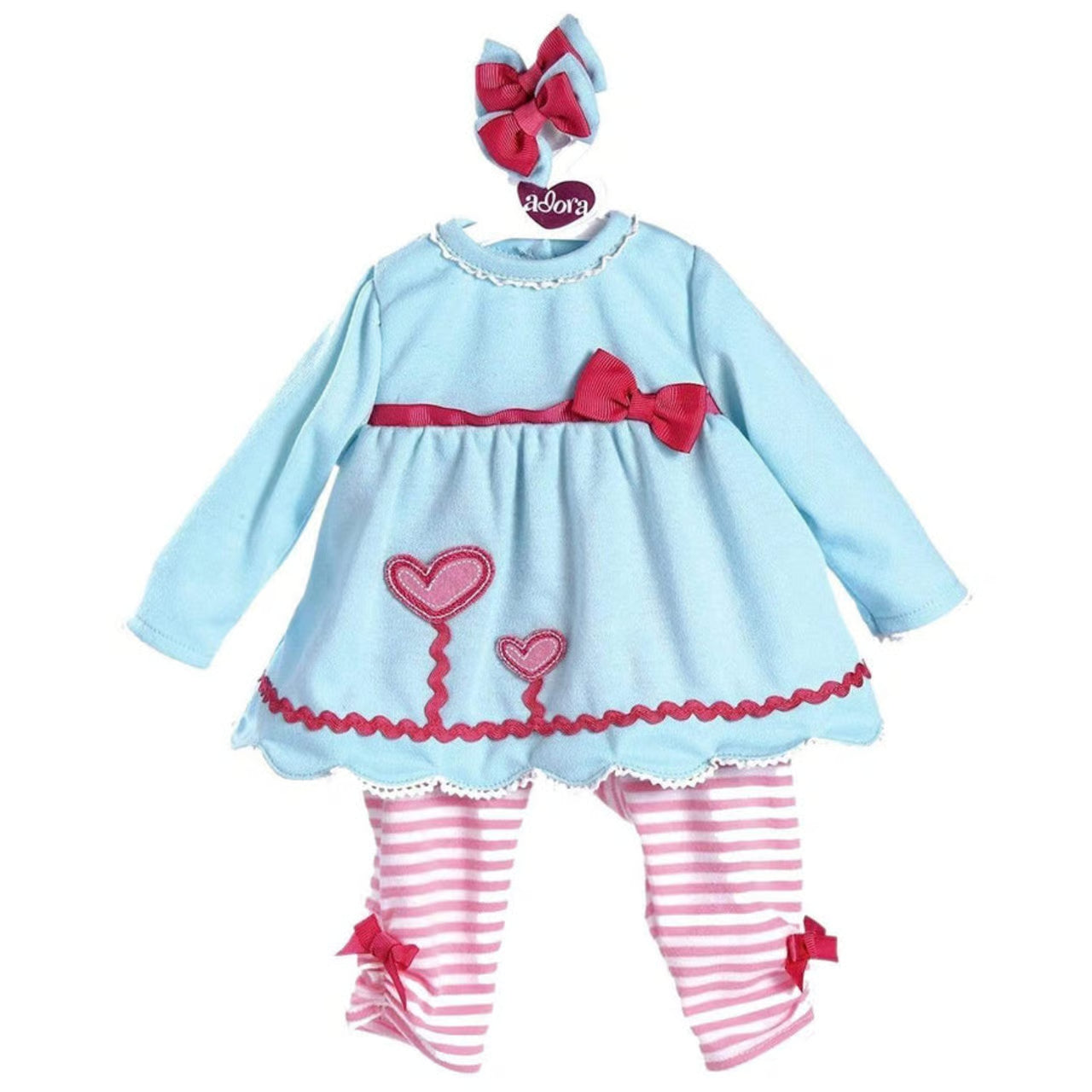 Adora ToddlerTime Fashion Blooming Hearts Outfit