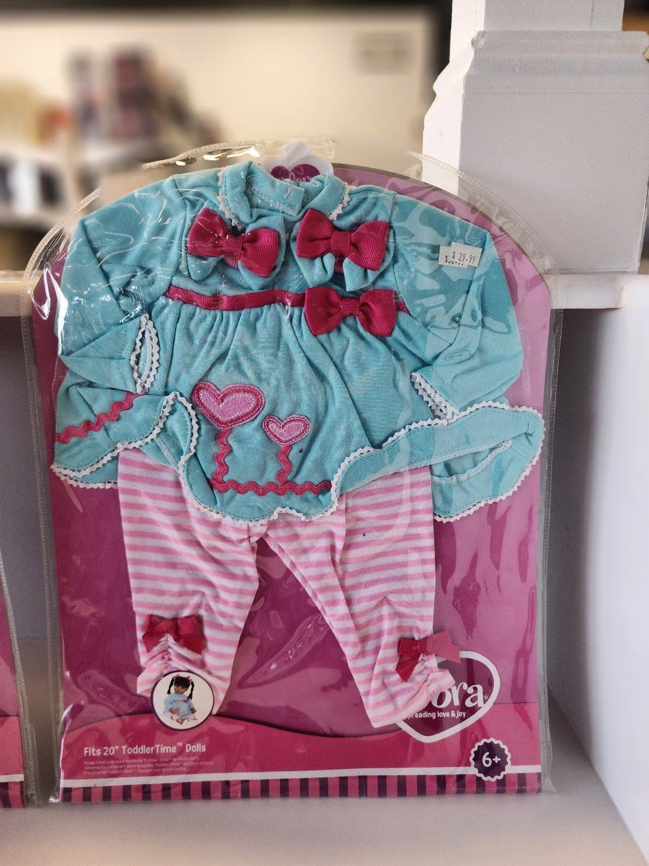 Adora ToddlerTime Fashion Blooming Hearts Outfit