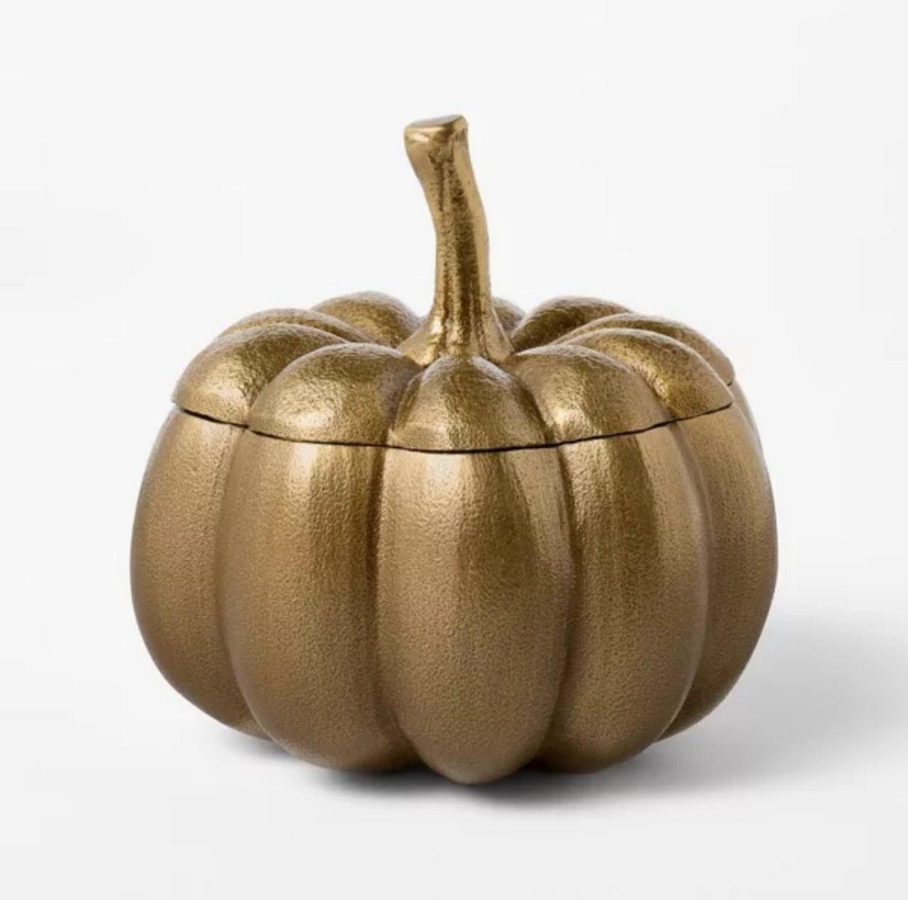 Recycle Aluminium Pumpkin Gold - Threshold designed with Studio McGee