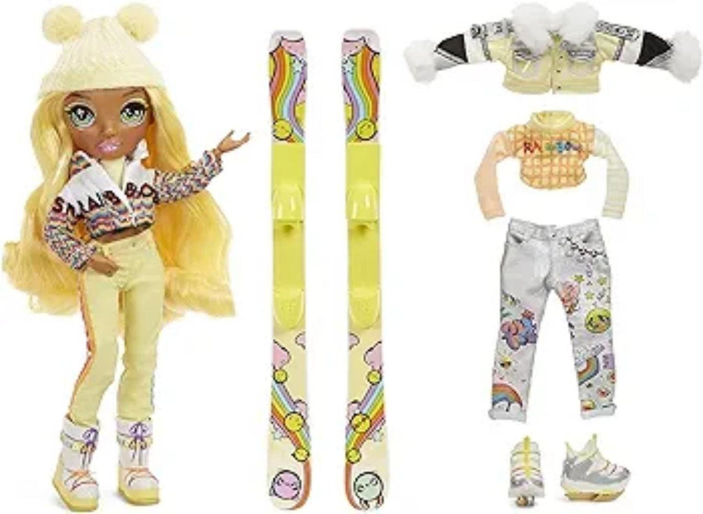 Rainbow High Winter Break Sunny Madison – Yellow Fashion Doll