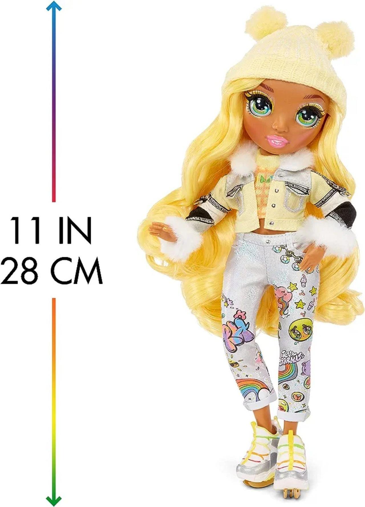 Rainbow High Winter Break Sunny Madison – Yellow Fashion Doll
