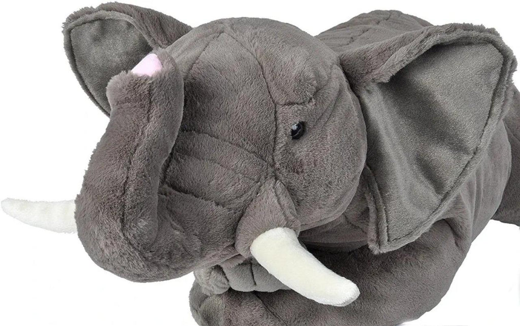 Wild Republic Jumbo Elephant Plush, Giant Stuffed Animal, Plush Toy, 30 Inches
