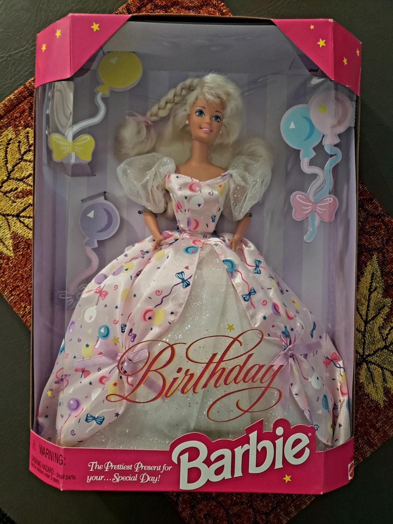 1996 Birthday Barbie doll