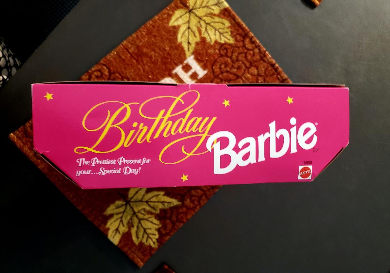 1996 Birthday Barbie doll