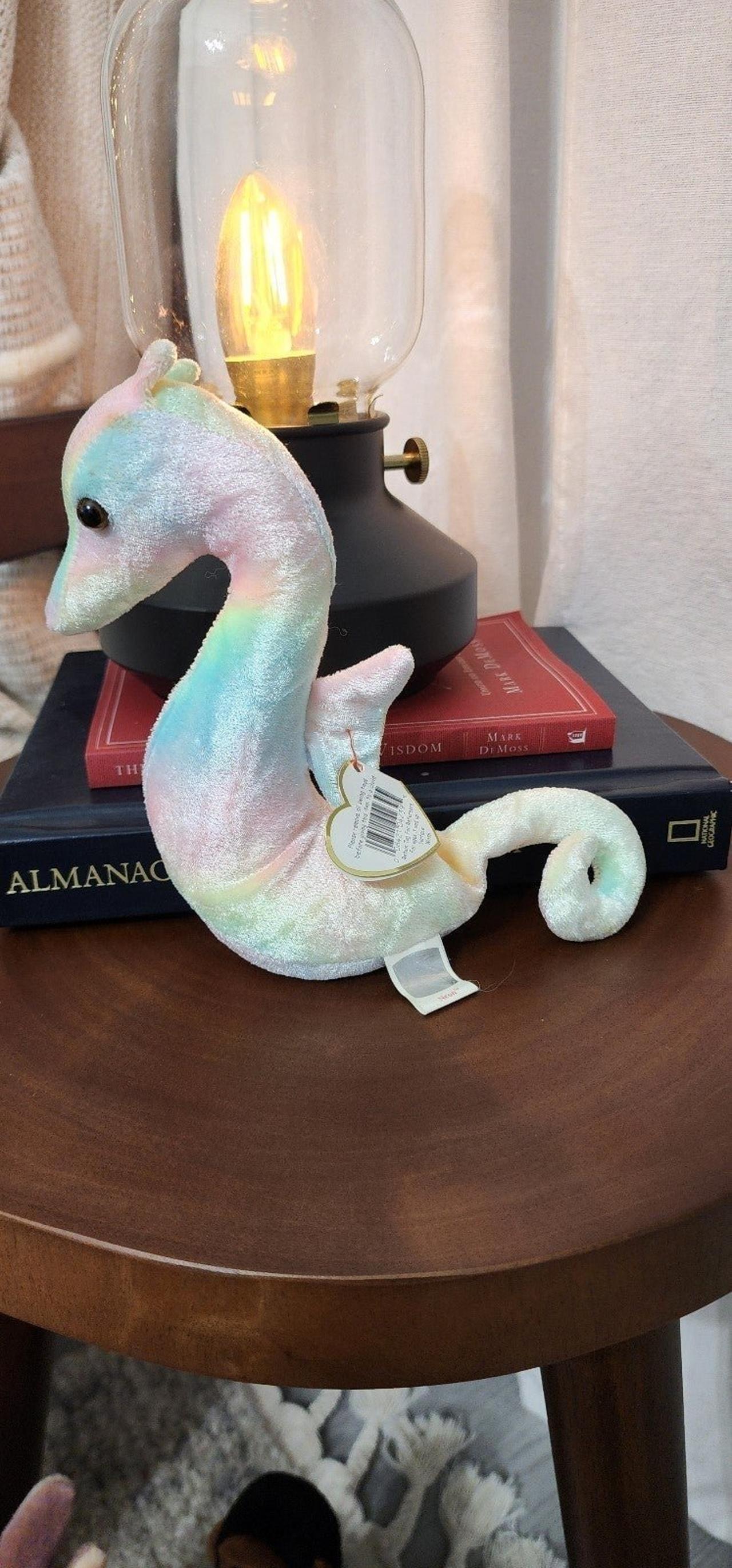 TY Beanie Babies - NEON the Seahorse 1999