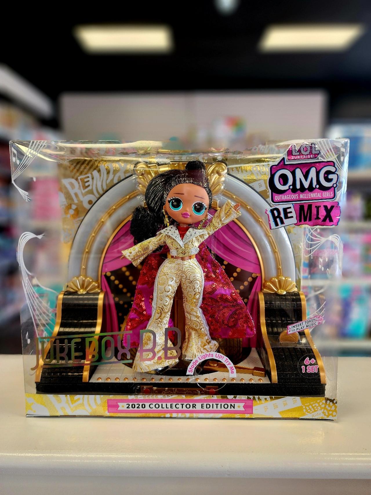 LOL Surprise OMG Remix 2020 Collector Edition Jukebox B.B With Music, Great Gift