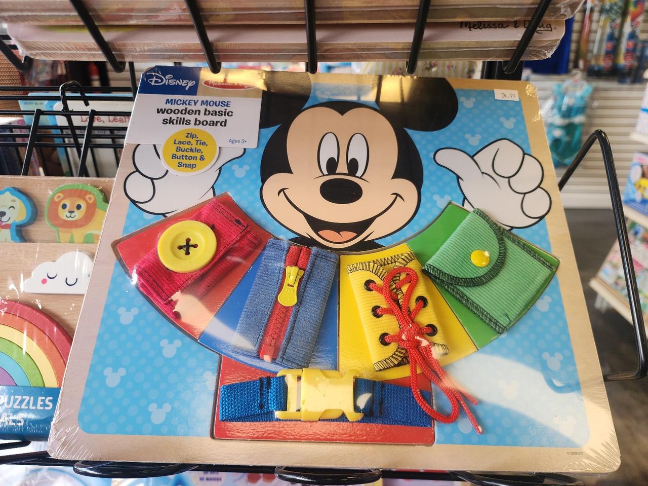 Disney Mickey Mouse Clubhouse Wooden Basic Skills Board by Melissa & Doug