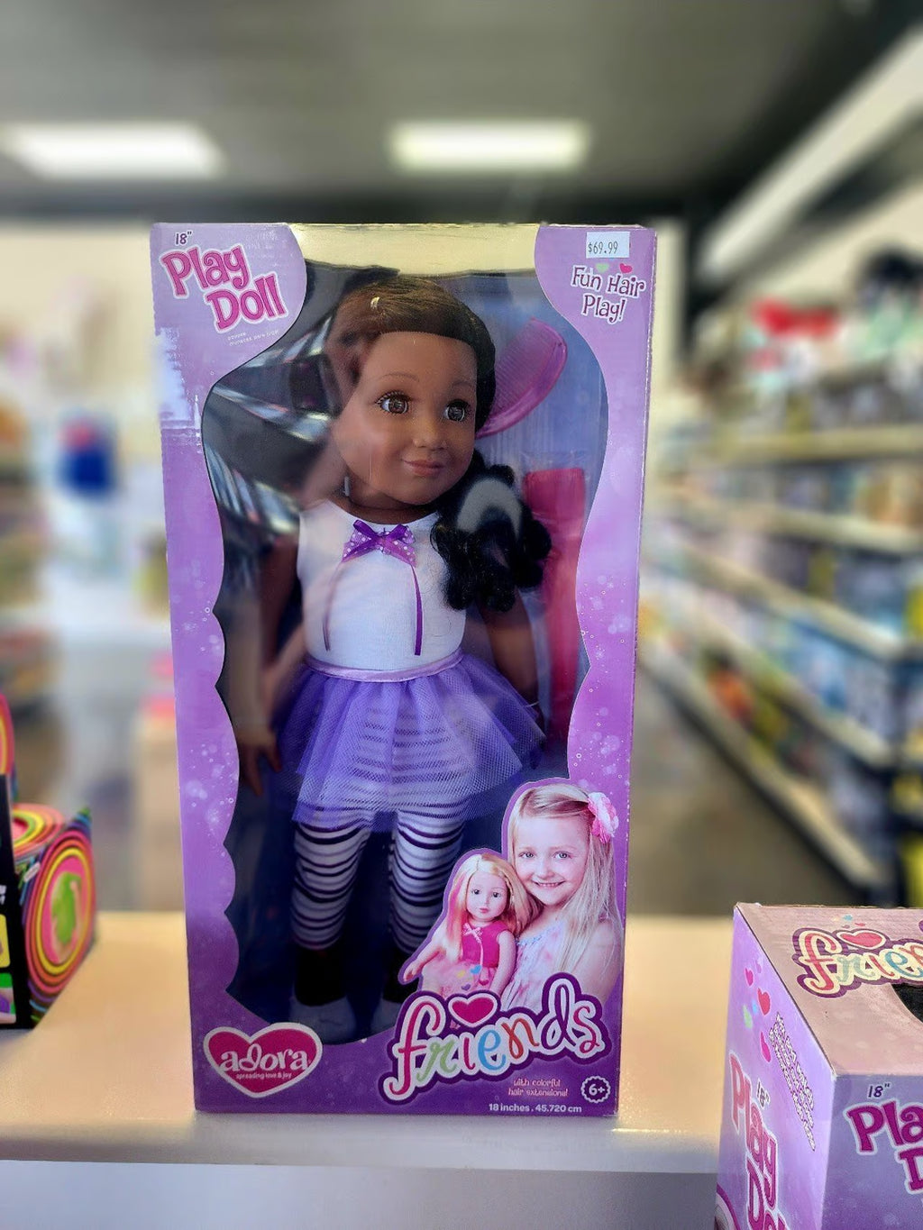 Adora Friends American Kayla 18" Fashion Hair Play Doll