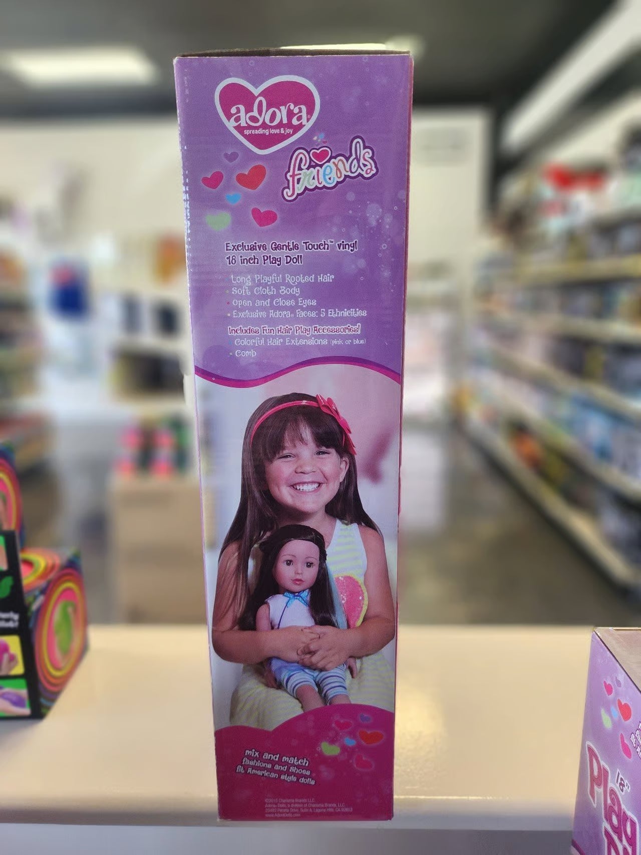 Adora Friends American Kayla 18" Fashion Hair Play Doll