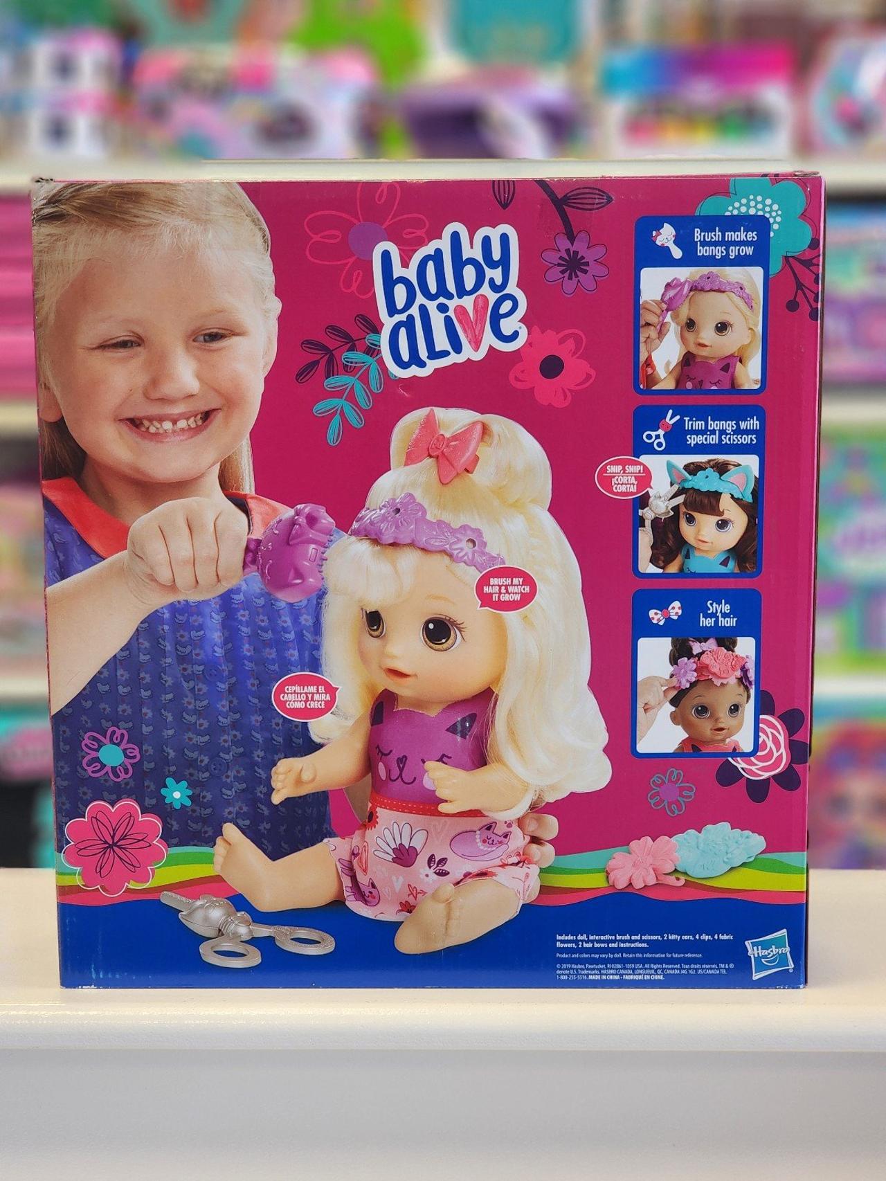 Baby Alive: Snip 'n Style Baby 15-Inch Doll Blonde Hair, Brown Eyes Kids