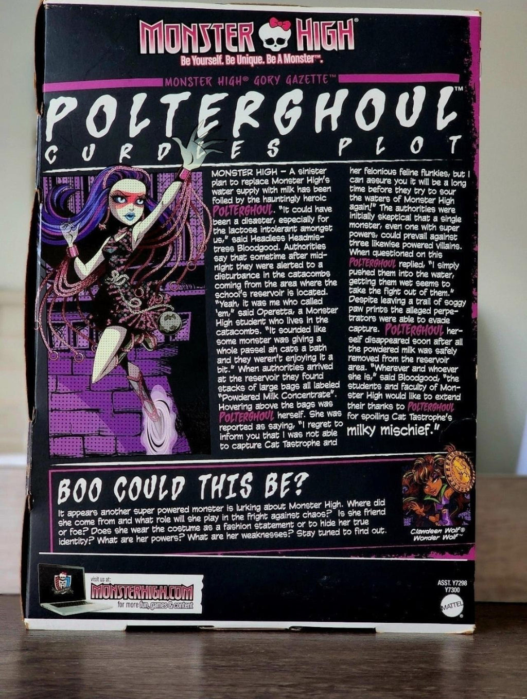 Monster High Doll Power Ghouls Spectra Vondergeist 2013