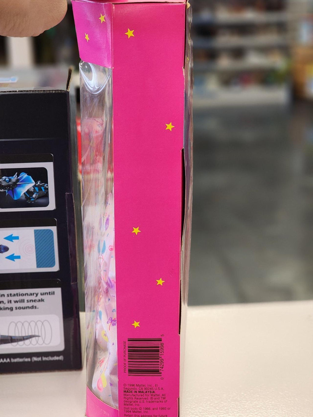 Birthday Barbie Doll Blonde Balloon Dress 1996 Mattel #15998