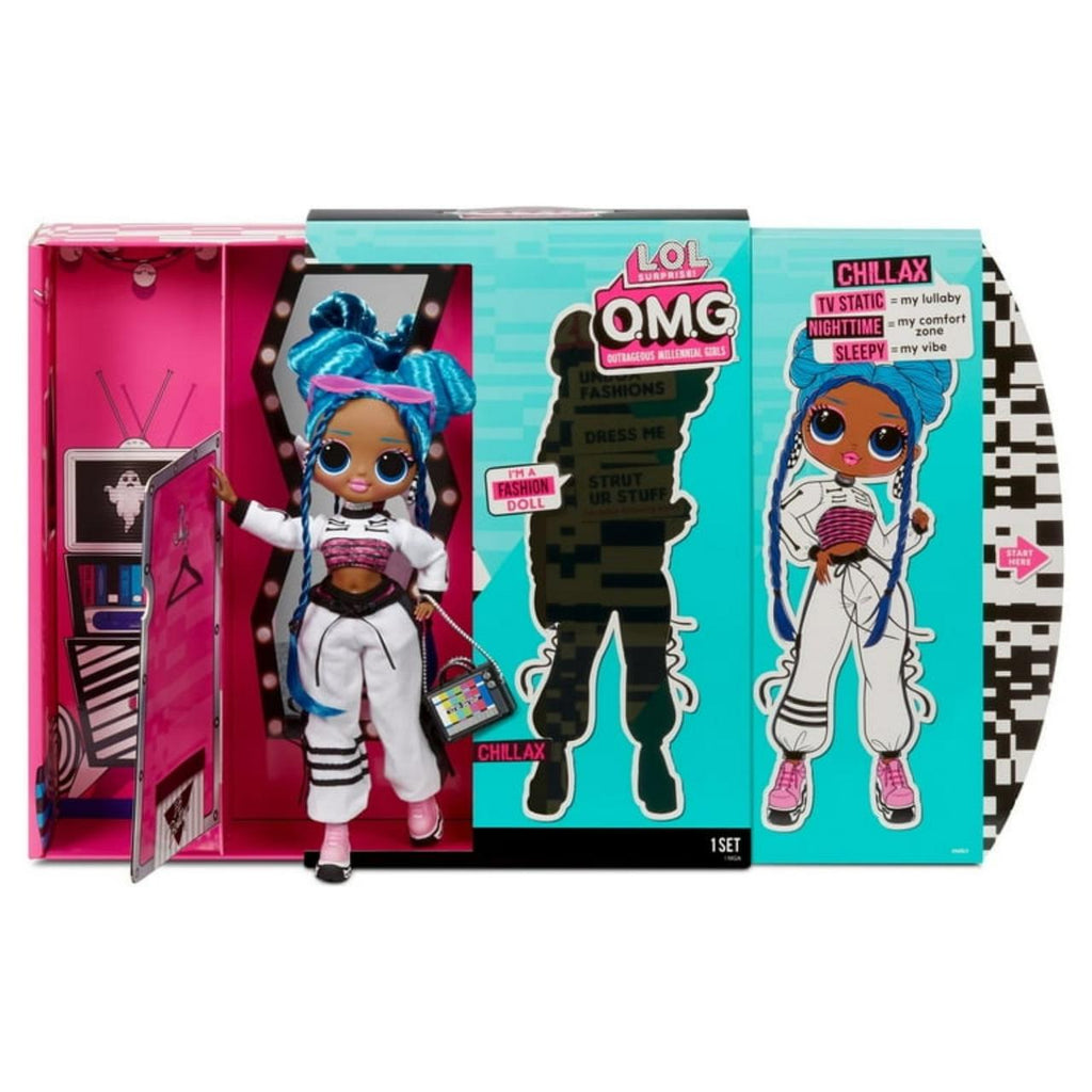 LOL Surprise OMG Series 3 Chillax Fashion Doll With 20 Surprises, Great Gift