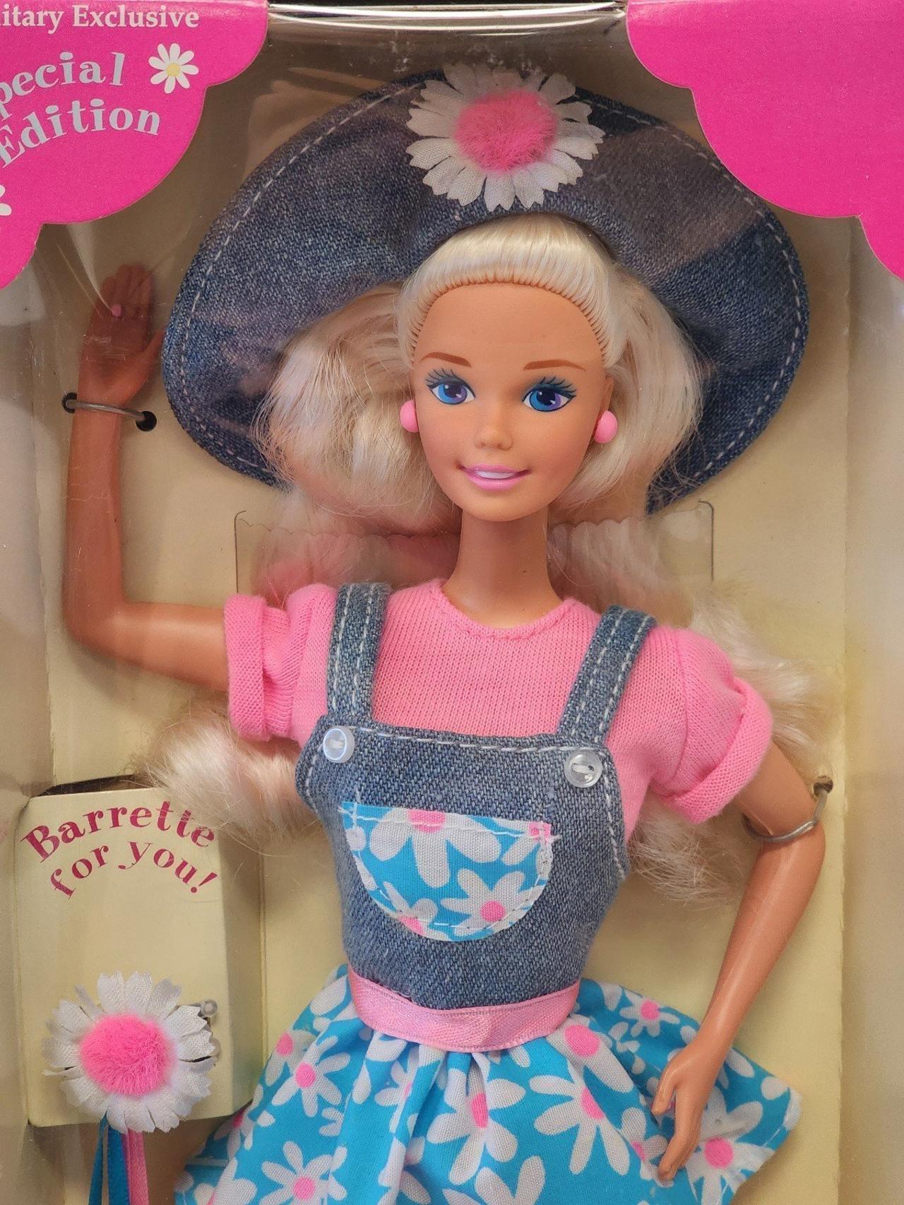 Barbie Sweet Daisy Military Exclusive Doll 1996 Mattel #15133