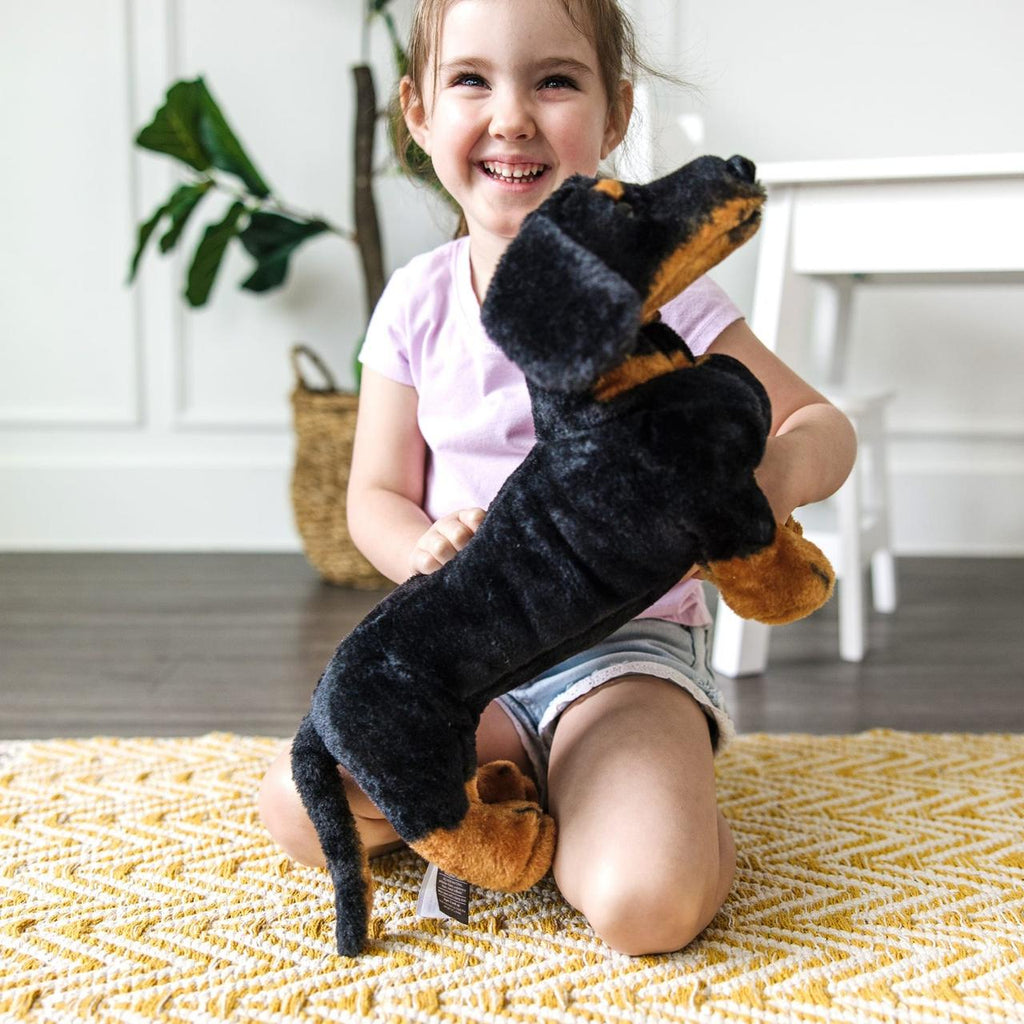 Melissa and doug Dachshund Dog Giant Stuffed Animal