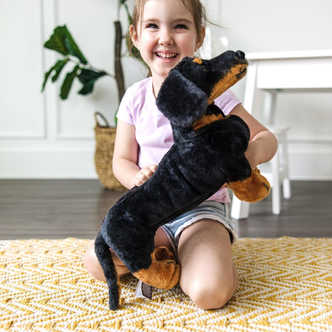 Melissa and doug Dachshund Dog Giant Stuffed Animal