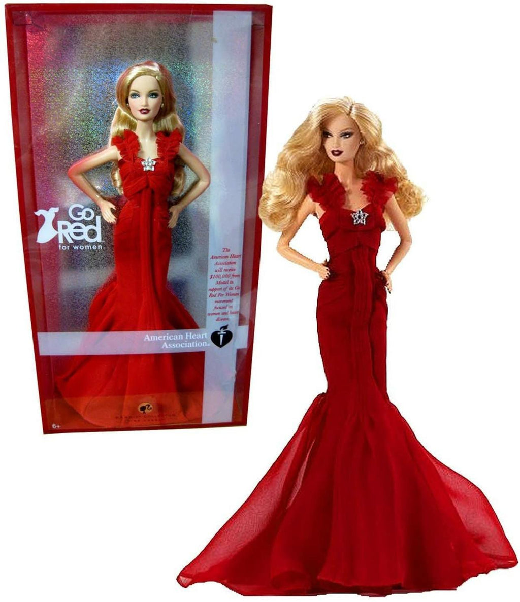 Go Red For Women Barbie Doll