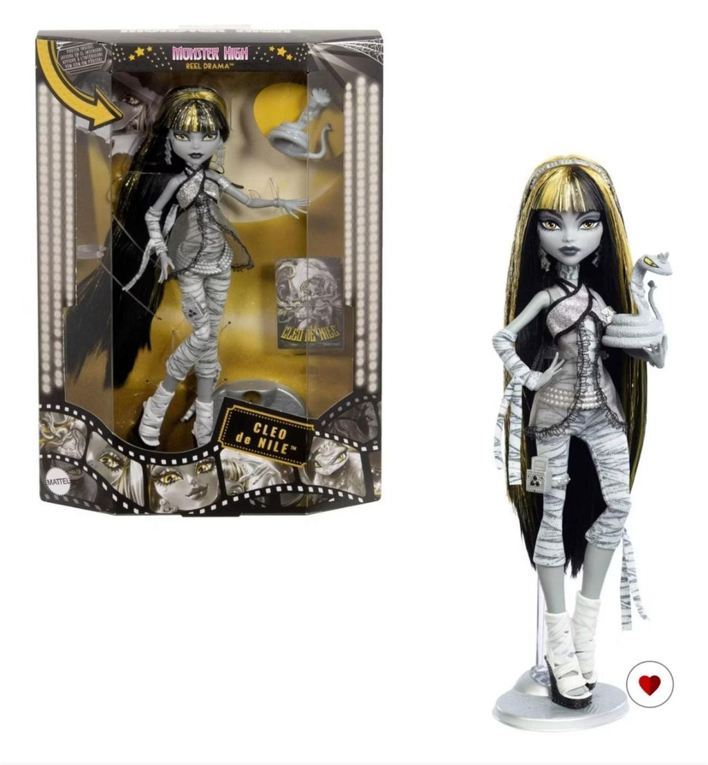 Monster High 11.25" Reel Drama Doll set of 4