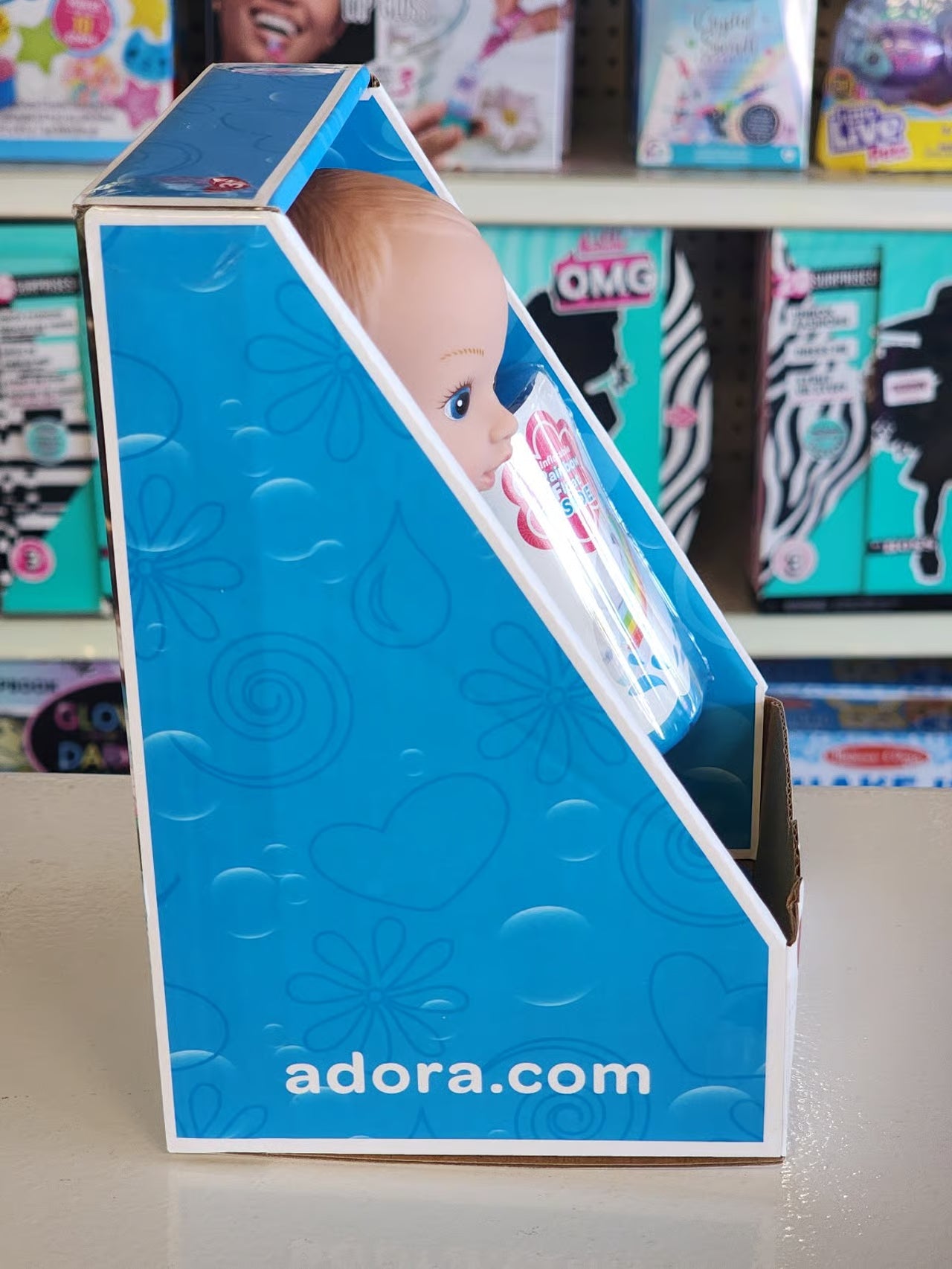 Adora Water Baby Doll, SplashTime Baby Tot Over The Rainbow, 8.5 inch Baby Doll