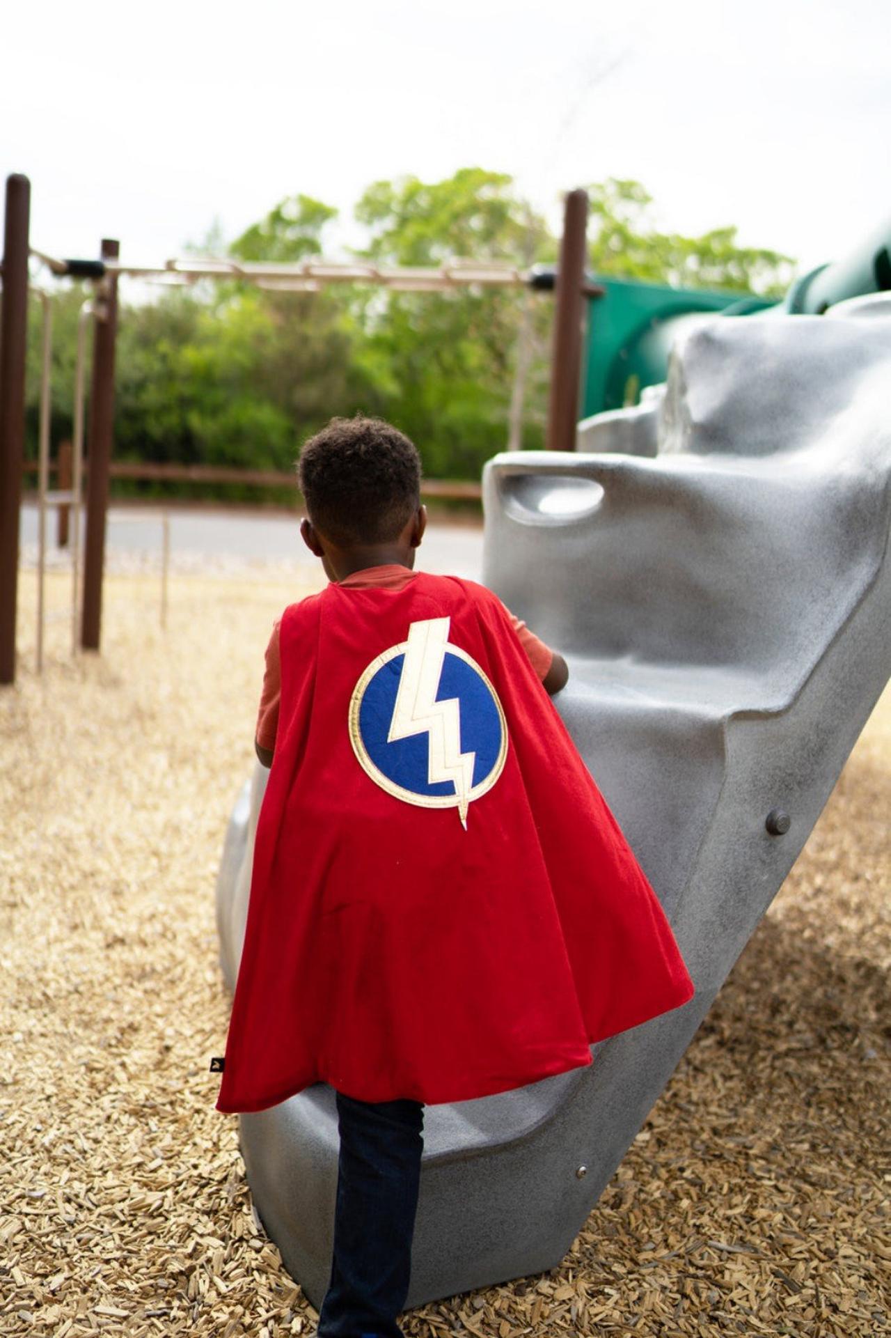 Little Adventures RED HERO CAPE & MASK SET