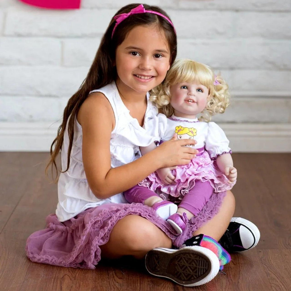 ADORA Realistic Baby Doll Little Lovey Toddler Doll - 20 inch, Soft CuddleMe