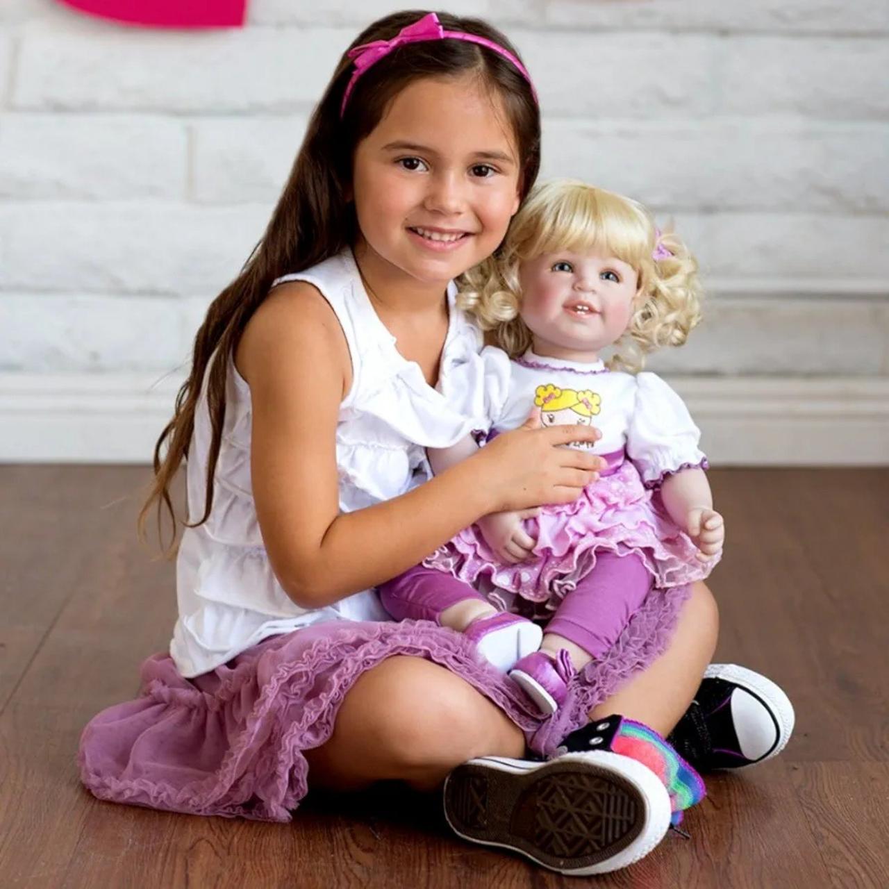 ADORA Realistic Baby Doll Little Lovey Toddler Doll - 20 inch, Soft CuddleMe