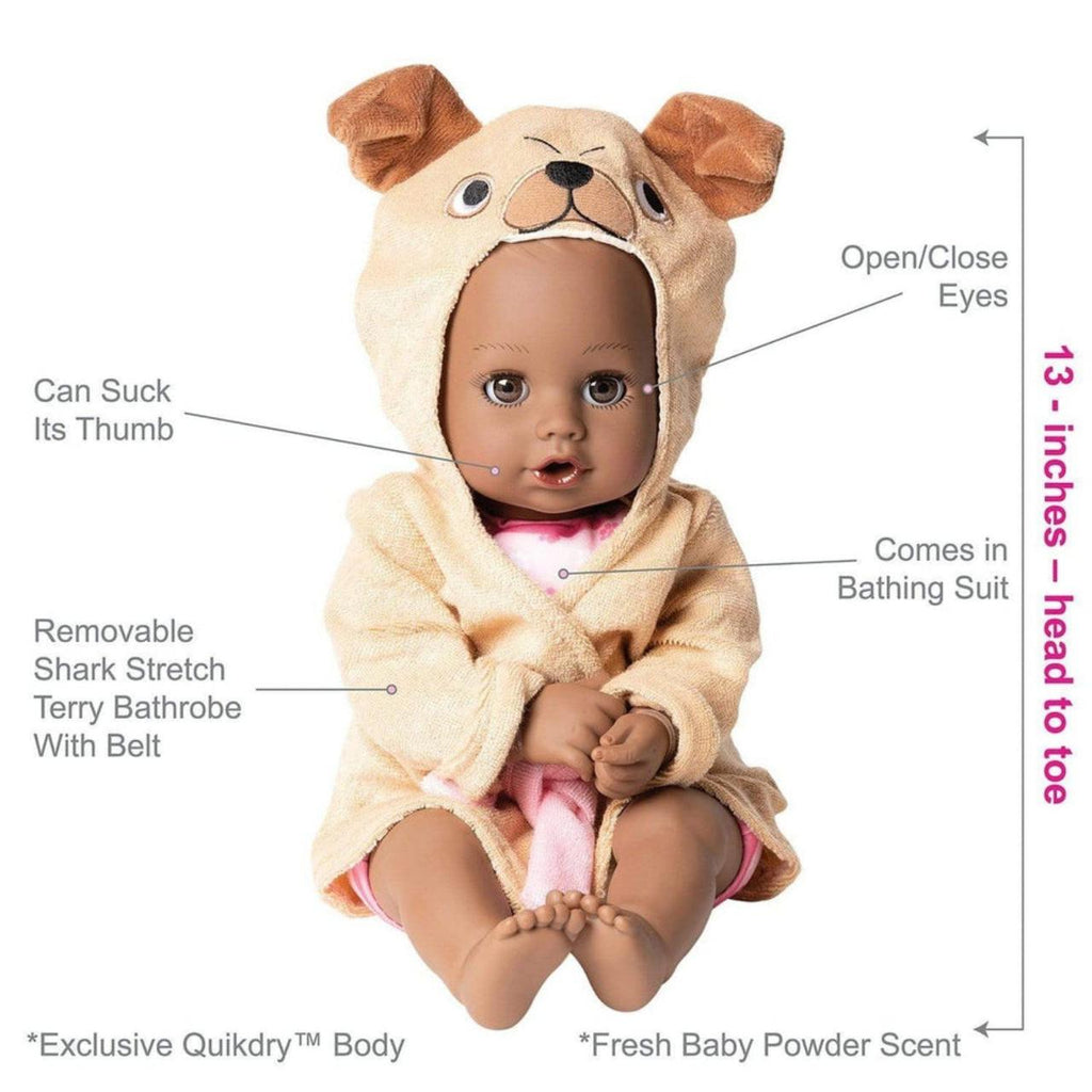 Adora BathTime Puggy Love Baby Doll, Doll Clothes & Accessories Set
