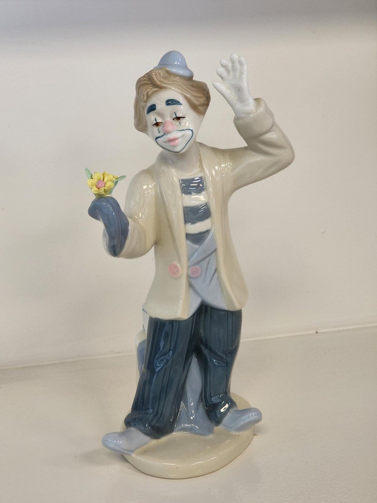 Paul Sebastian Desako Clown Porcelain Figurine