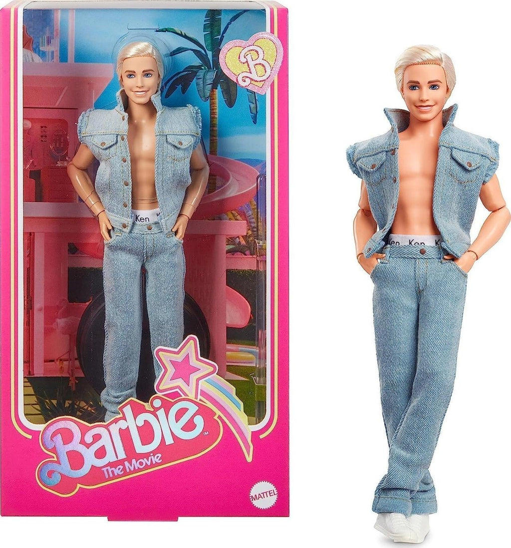 Ken Doll Wearing Denim Matching Set – Barbie The Movie