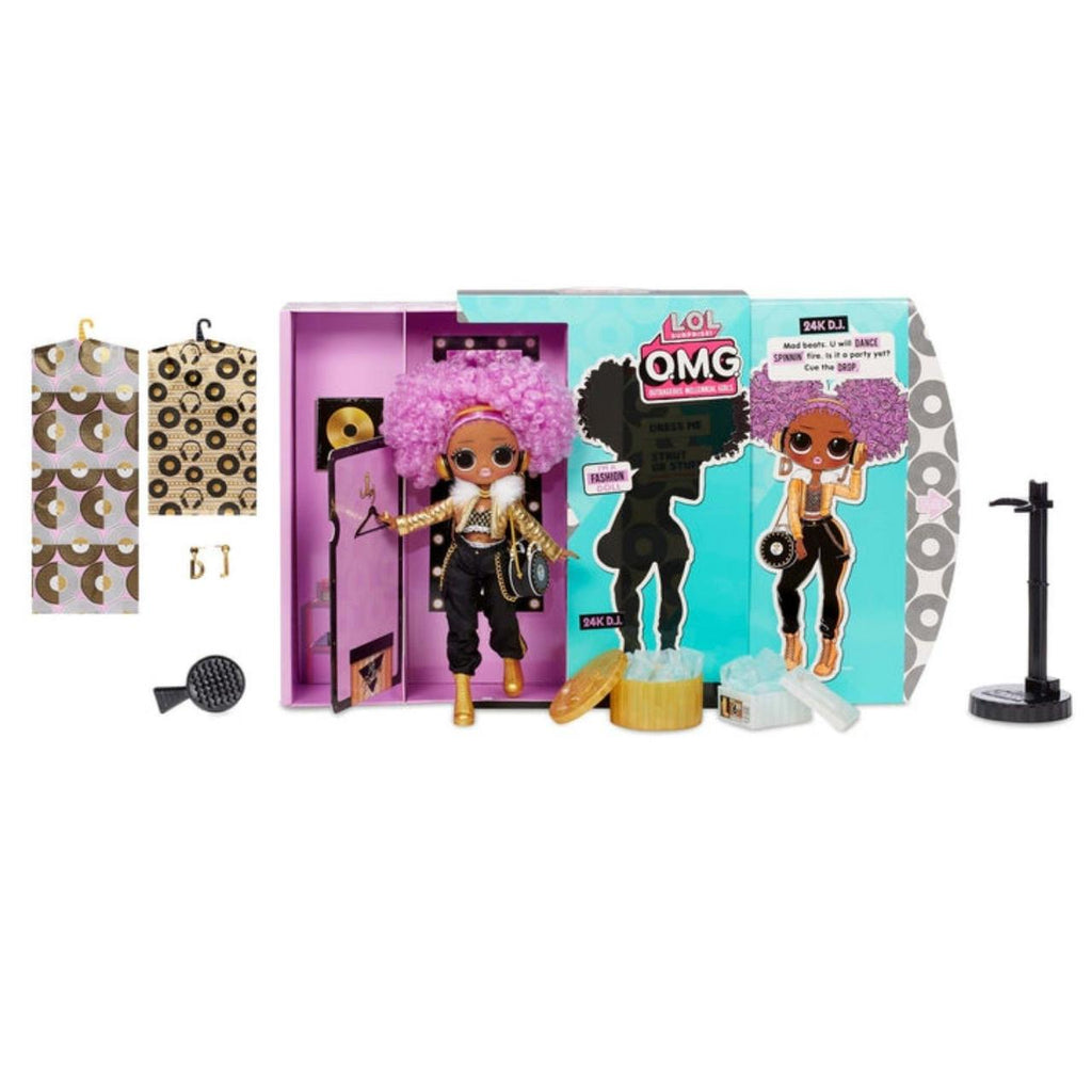 LOL Surprise Omg 24K D.J. Fashion Doll Playset