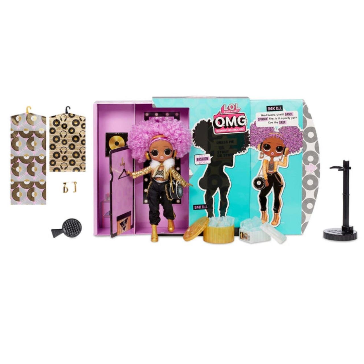 LOL Surprise Omg 24K D.J. Fashion Doll Playset