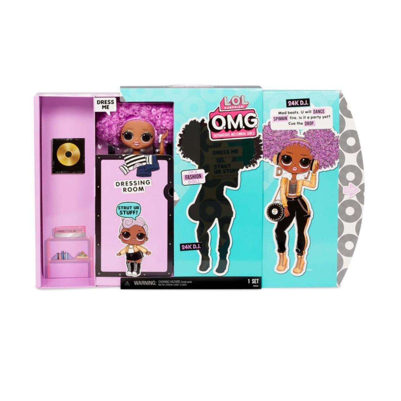 LOL Surprise Omg 24K D.J. Fashion Doll Playset