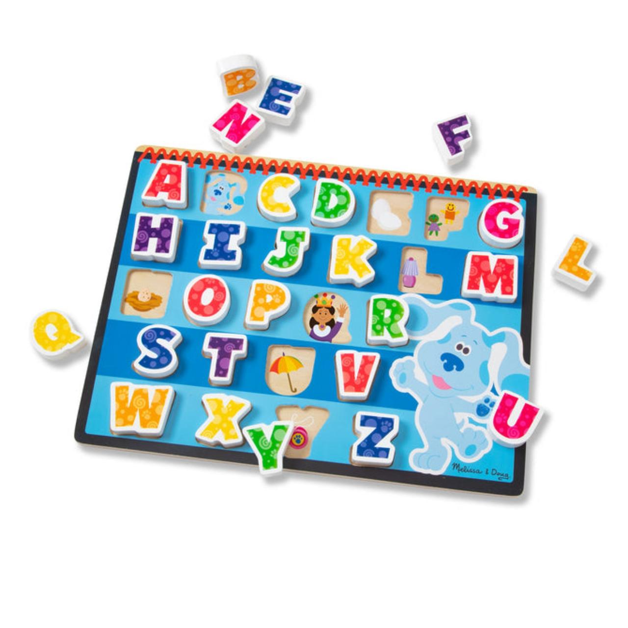 Melissa and doug Blue's Clues & You! Wooden Chunky Puzzle - Alphabet